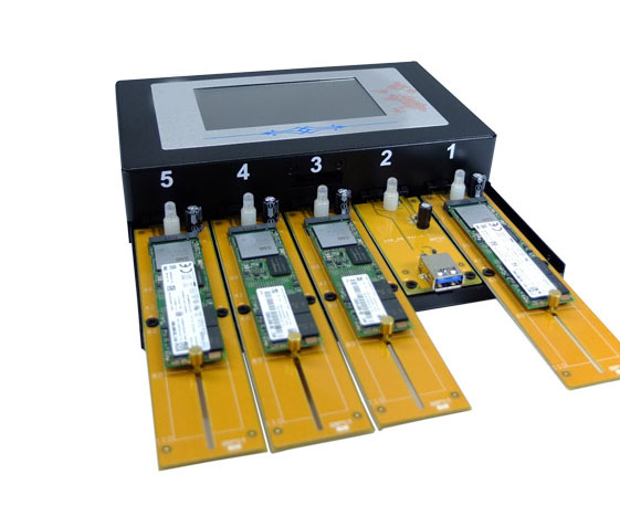 全功能型 M.2 NVMe SSD/SATA/USB 拷貝機(HTU3N)