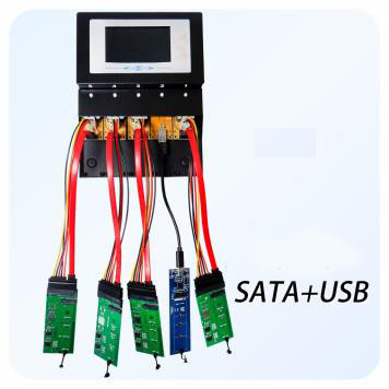 全功能型 M.2 NVMe SSD/SATA/USB 拷貝機(HTU3N)