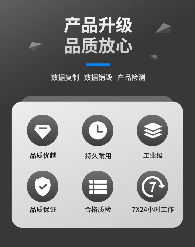 工業(yè)級多功能拷貝機支持SATA、IDE、M.2、CF等儲存裝置